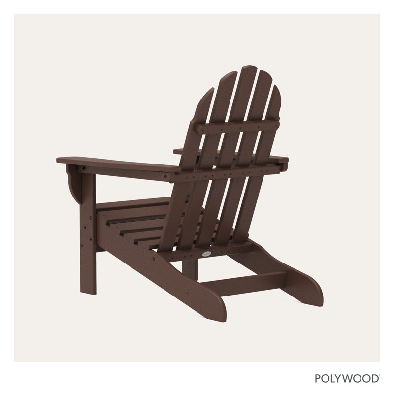 Chaise Adirondack POLARWOOD x Sol 72 Katharine, Acajou