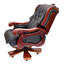 Fauteuil de direction en cuir véritable Pridemore-176107679