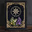 Art mural noir encadré noir Tarot The Star - Mystical Boho Spiritual Decor-960374784