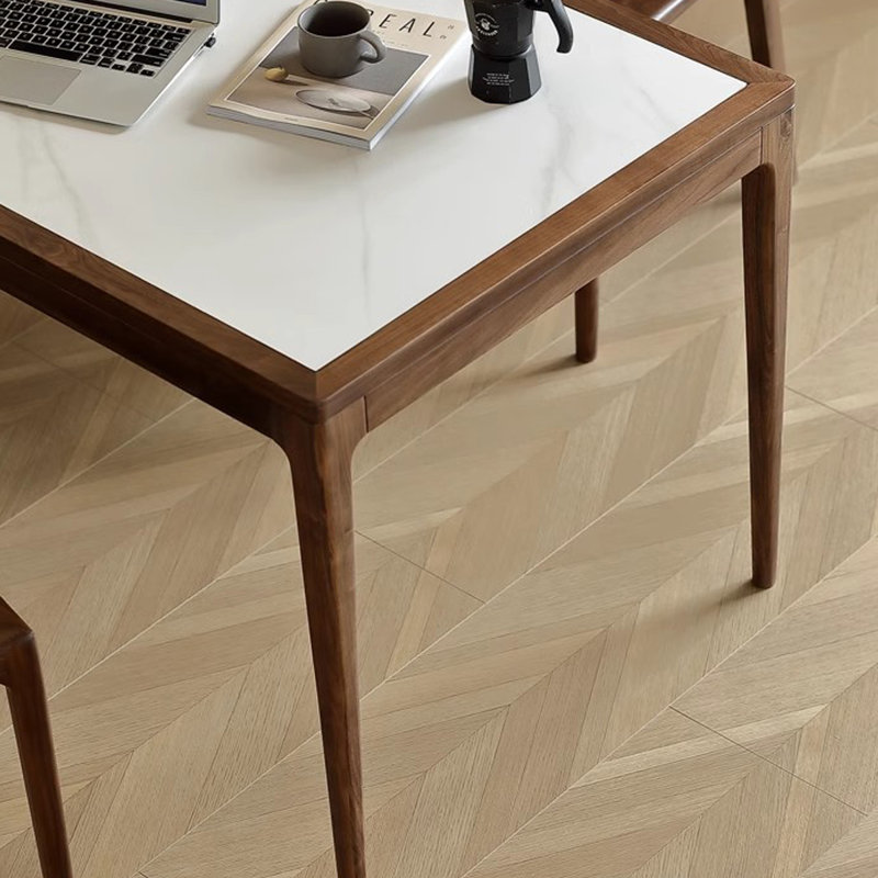 Table de salle à manger rectangulaire simple, H 29,53 po x L 70,87 po x l 31,5 po