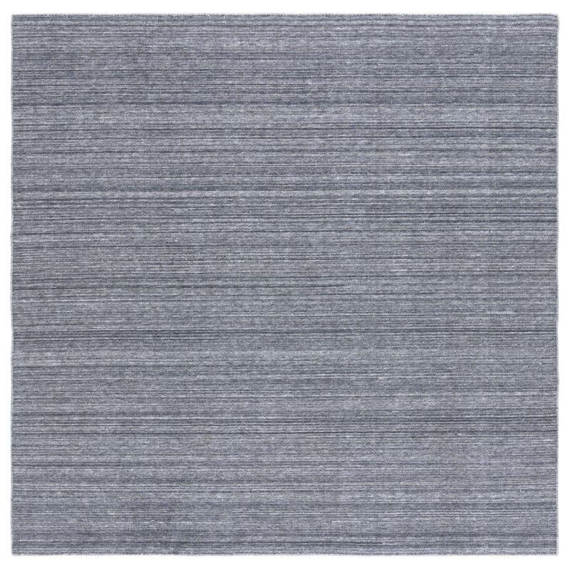 Trayquan Flat Weave Performance Geometric Rug, Square 6'