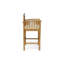 Tabourets de bar durables en bois d'acacia, style moderne rustique pour recevoir