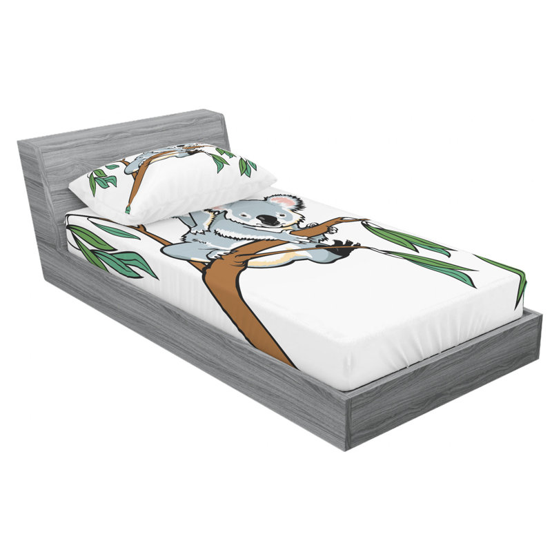 Microfiber Sheet Set, Twin XL Sheet Set with Fitted Sheet