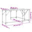 Tyshone L-Shaped Metal Base Writing Desk-1691648301