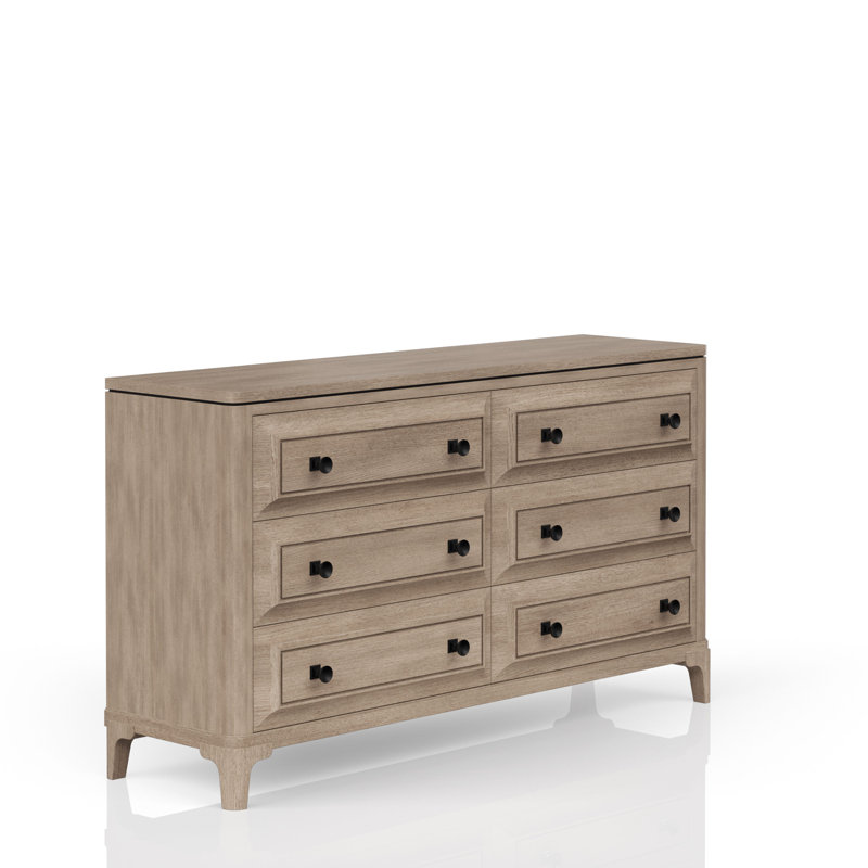 Commode moderne à 6 tiroirs Dana Heights