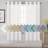 Hywell Soft Linen Plaid Semi-Sheer Grommet Curtain Panels-429486285-429486278