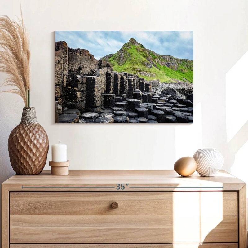 Rorry Giant's Causeway Basalt Columns, 16" H x 24" W