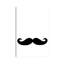 Moustache - impression d'art graphique-52841245-52841246-52841247