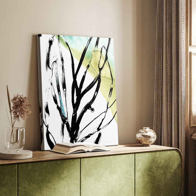 No Deckle Tropical Moderne V - galerie sur mesure, H 12 po x l 8 po
