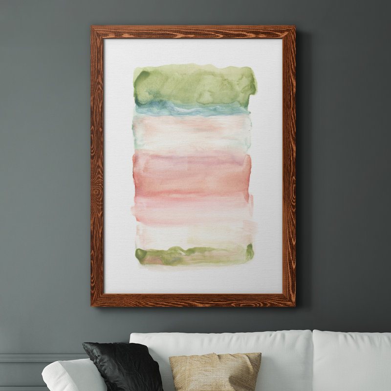 Skye III - Peinture sur toile encadrée, H 44 po x l 31 po x P 1 po, Érable