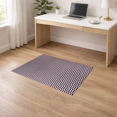 Tapis de bureau léger Off Off Stripe