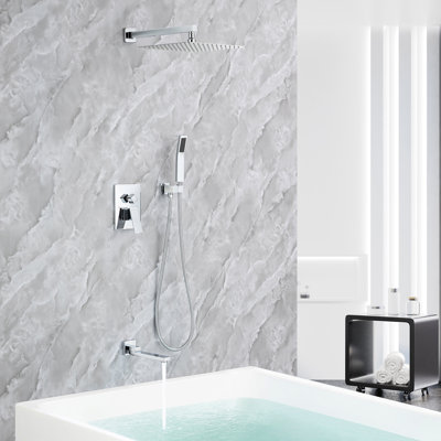 Complete Shower System with Rough in-Valve
