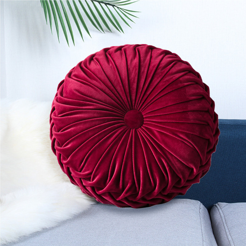 Velvet Reversible Throw Pillow