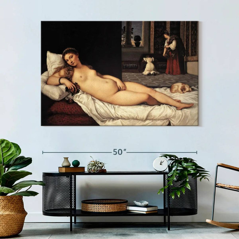 Vénus d'Urbino, H 34 po x l 51 po