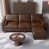 Brown Faux Leather selected