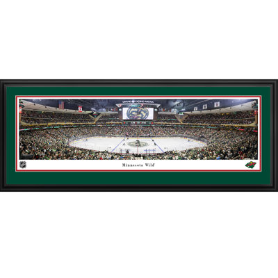 Minnesota Wild, Center Ice - Deluxe Frame