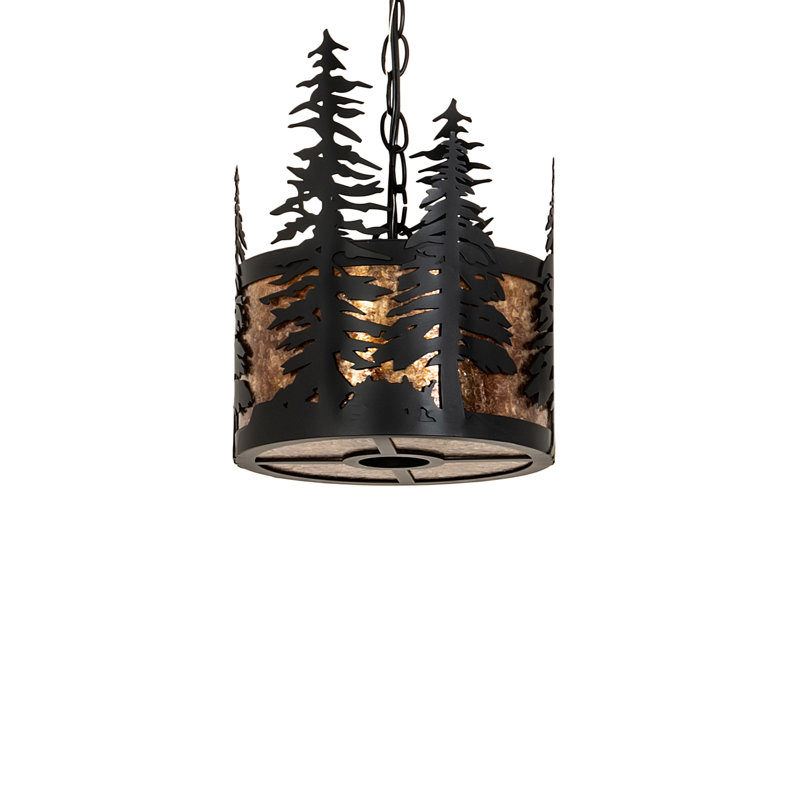Gracielynn 3 - Light Solar Black Single Pendant