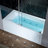 60" X 30" Alcove Acrylic Rectangular Whirlpool Heated Jetted Tub In White With Drain and Overflow-101364529-101364531