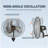 VEVOR 27.2'' Oscillating Wall Mounted Fan Fan