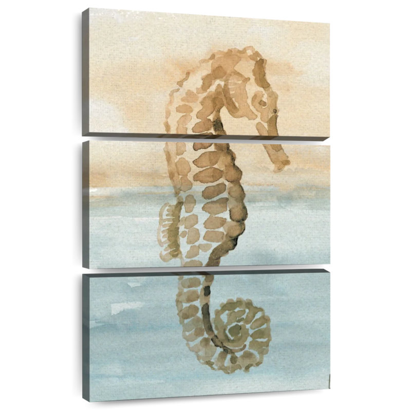 Brampt Peaceful Sand And Sea, 32" H x 20" W