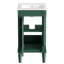 Armoire de salle de bain de style français 18 po avec rangement, solution pour petit espace avec lavabo en céramique, tablette réglable, charnières à fermeture en douceur
