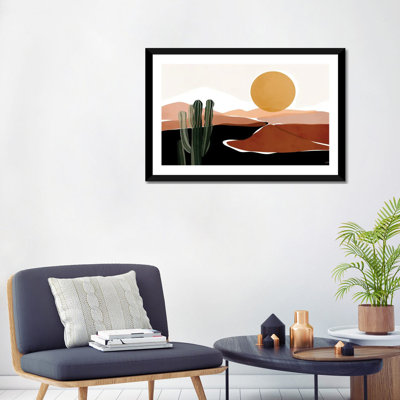 «Desert Calm» par Bria Nicole - impression d'art graphique