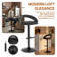 Tabourets de bar pivotants réglables avec repose-pieds - Ensemble de 2/3 pour les espaces modernes-139549090-139549089-139549114