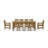 11-PC CHELSEA RECTANGULAR DINING TABLE SET