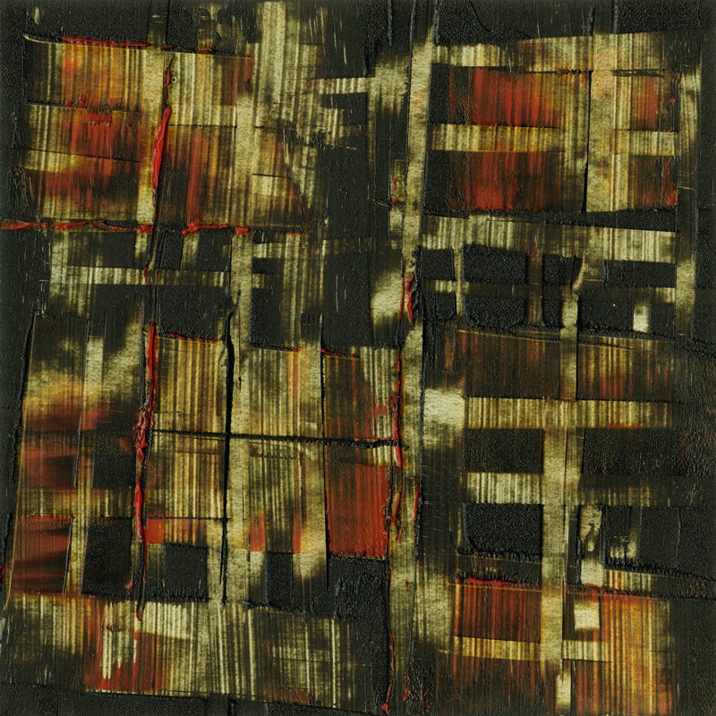 Windows III by Sharon Gordon - Wrapped Canvas Painting, 30cm H x 30cm W