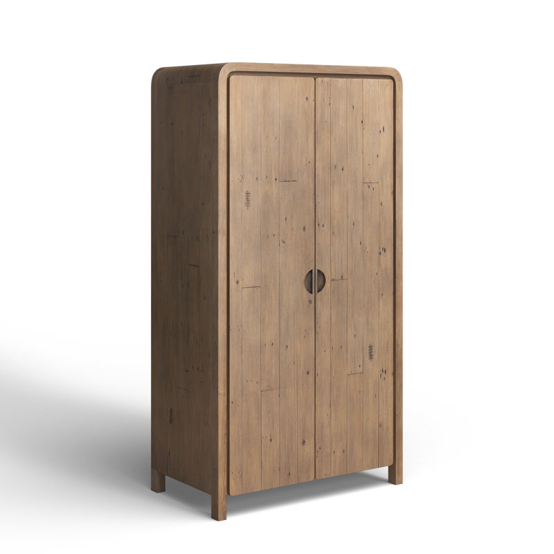 Nedra Solid Wood Armoire