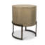 Rio Vista - Table de chevet d'appoint 2 tiroirs ronde tissée