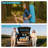 Portable Low Beach Chair for Camping, Picnic, Sporting,Lightweight Camping Chair for Adults,Folding Beach Chair with Cup Holder & Carry Bag