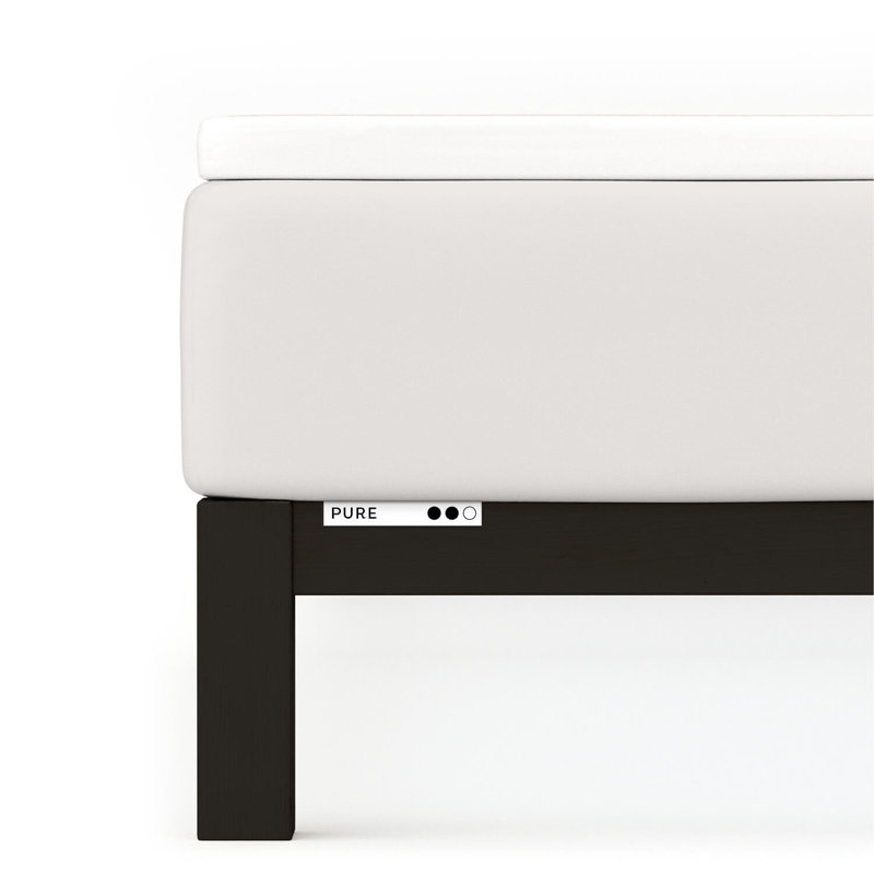 Jersey-Elasthan Spannbettlaken PURE für Topper 100% Bio-Baumwolle, S 90x190cm - 100x220cm, Full-White