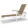 Askar Outdoor Rust-Resistant Metal Chaise Lounge