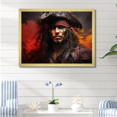 «Pirates Corsairs Fired Courage II», reproduction sur toile