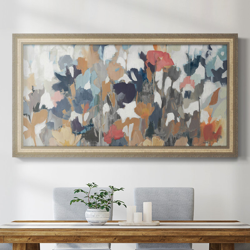 Corner Flower Stand - Reproduction d'un cadre photo sur toile, H 29 po x l 53 po x P 2,5 po