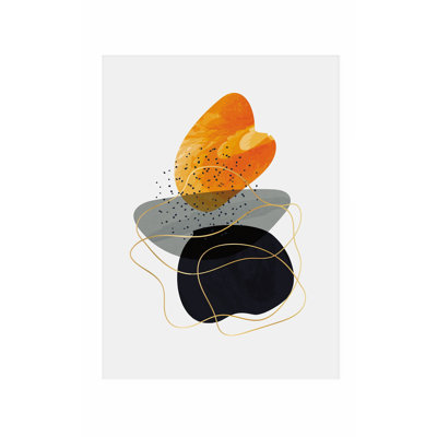 «Abstract Balance I», reproduction d'art moderne sans cadre Mid-Century