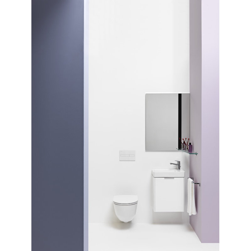 Laufen PRO S 18.89'' L Bathroom Sink, Single Hole, Right