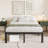 Edmonson Bed Frame with Storage 14 Inch High Heavy Duty Metal Platform Bed-986740697