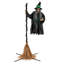 Sorcière avec balai Halloween