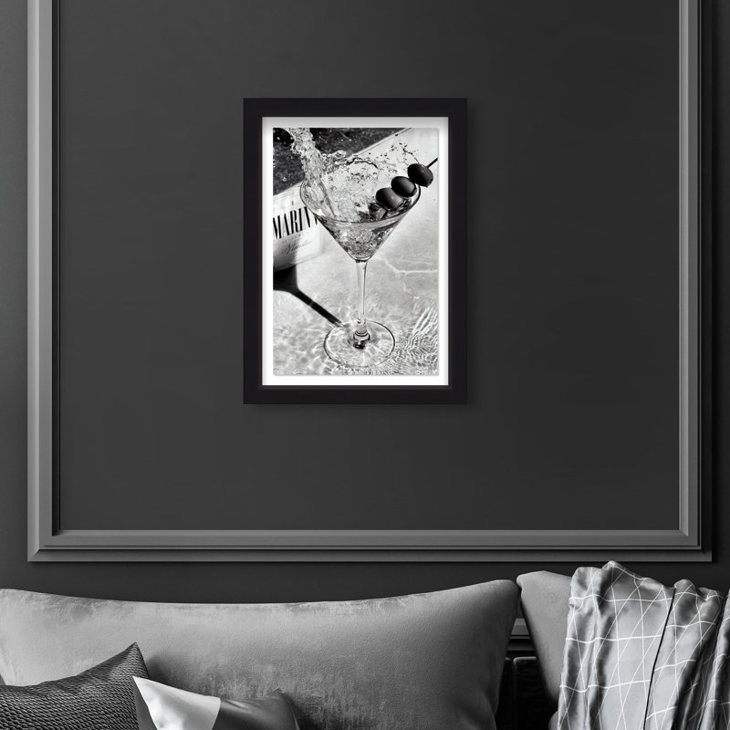 Chill Time II Print by Oliver Gal, 37.5"H x 25.5"W, Black Shadowbox
