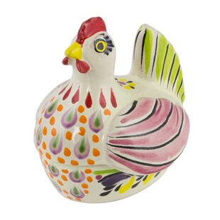 Ebros Chicken Black Rooster And White Hen Magnetic Salt And Pepper Shakers  Set 