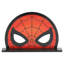 Spider-Man Mask Small Wall Shelf, Decorative Wall Mounted Kids' Shelf | Wooden Floating Shelves For Bedroom & Playroom