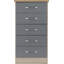 Kosie 5 Drawer Narrow Chest-1911305649