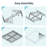 Metal Box Spring with Fabric Cover-Multiple Sizes-774945065-774945064