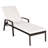 Bridgitt Outdoor Wicker Chaise Lounge , Cushion Included-871402377-838198409