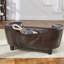 Faux Leather Pet Bed