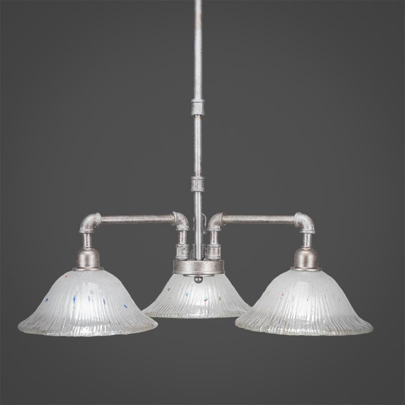 Lustre 3 lumières à abat-jour Clairmont