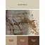Tapis floral beige lavable à la machine d'inspiration mondiale Osnat Belly Dancer - reliure beige-1576291954