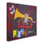 « jazz series trompette », impression sur toile tendue-16419852